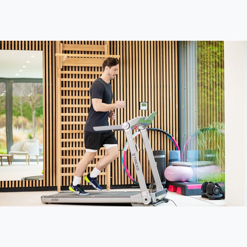 Bieżnia elektryczna XTREXO TXO-X250-S srebrny 5