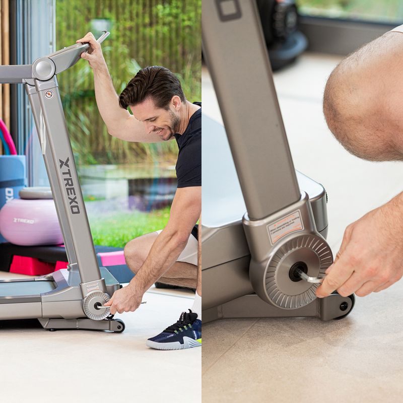 Bieżnia elektryczna XTREXO TXO-X250-S srebrny 9