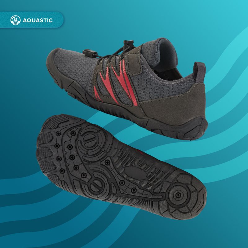 Buty do wody AQUASTIC Mayor szary 5