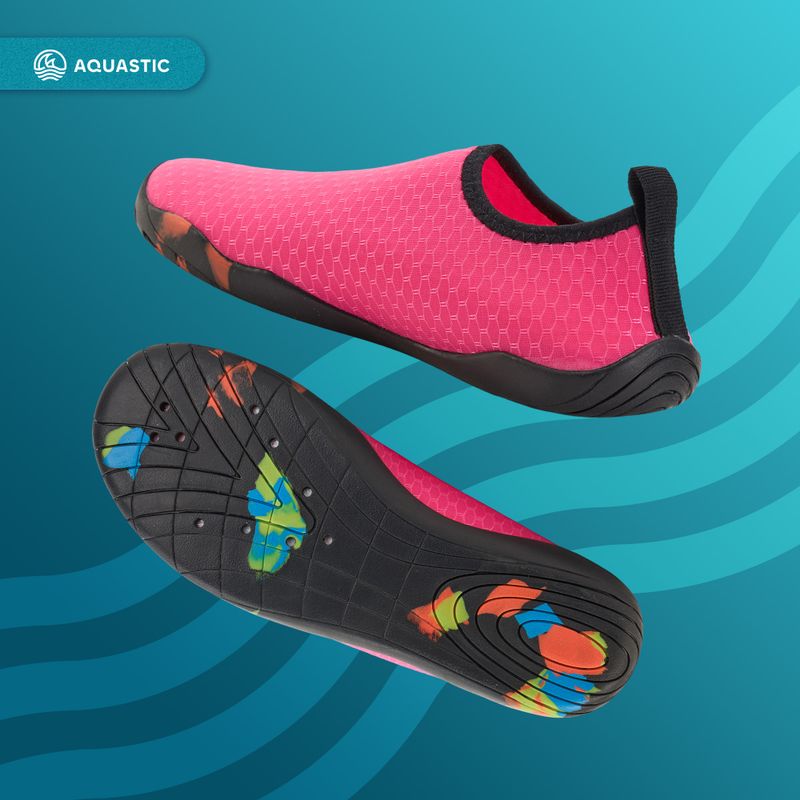 Buty do wody AQUASTIC Panam różowy 5