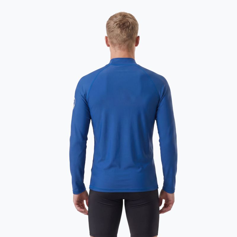 Longsleeve do pływania AQUASTIC UV 50+ UPF Rimos granatowy 4