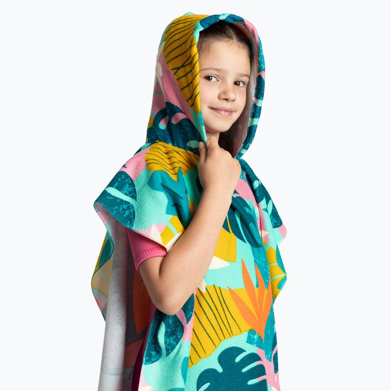 Ponczo dziecięce AQUASTIC Sunny JR kwiaty 4