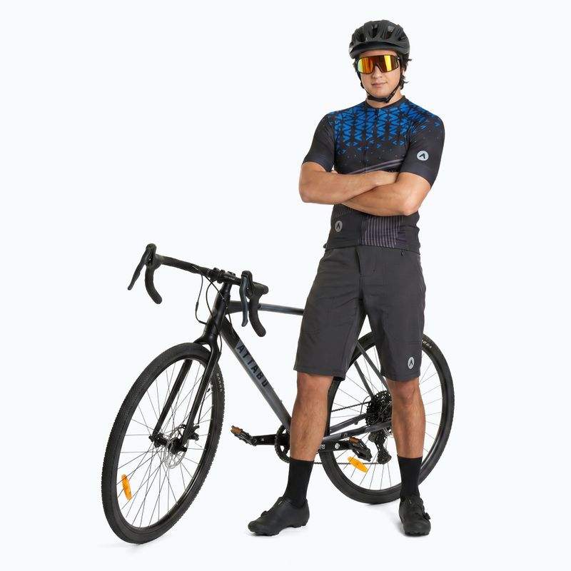 Spodenki rowerowe męskie ATTABO Ryst 2w1 czarny 4