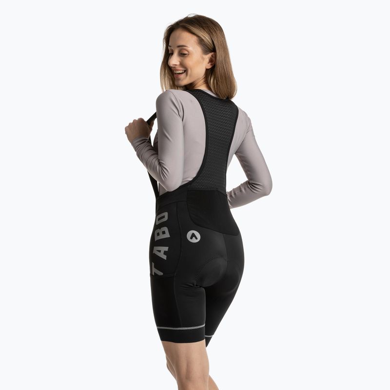 Spodenki rowerowe damskie ATTABO Kirun Pro WMNS Bib Shorts Cargo czarny 2