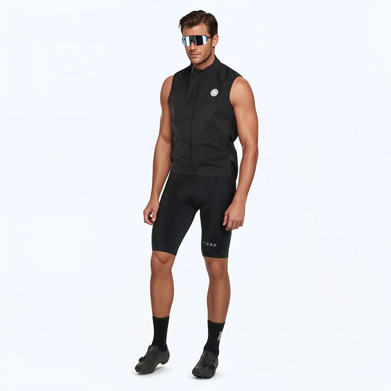 Kamizelka rowerowa ATTABO Cahayo Vest Windproof czarny 2