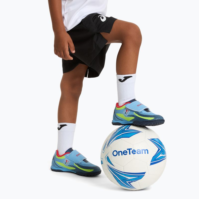 Buty piłkarskie dziecięce OneTeam Robero Junior TF niebieski/granatowy 3
