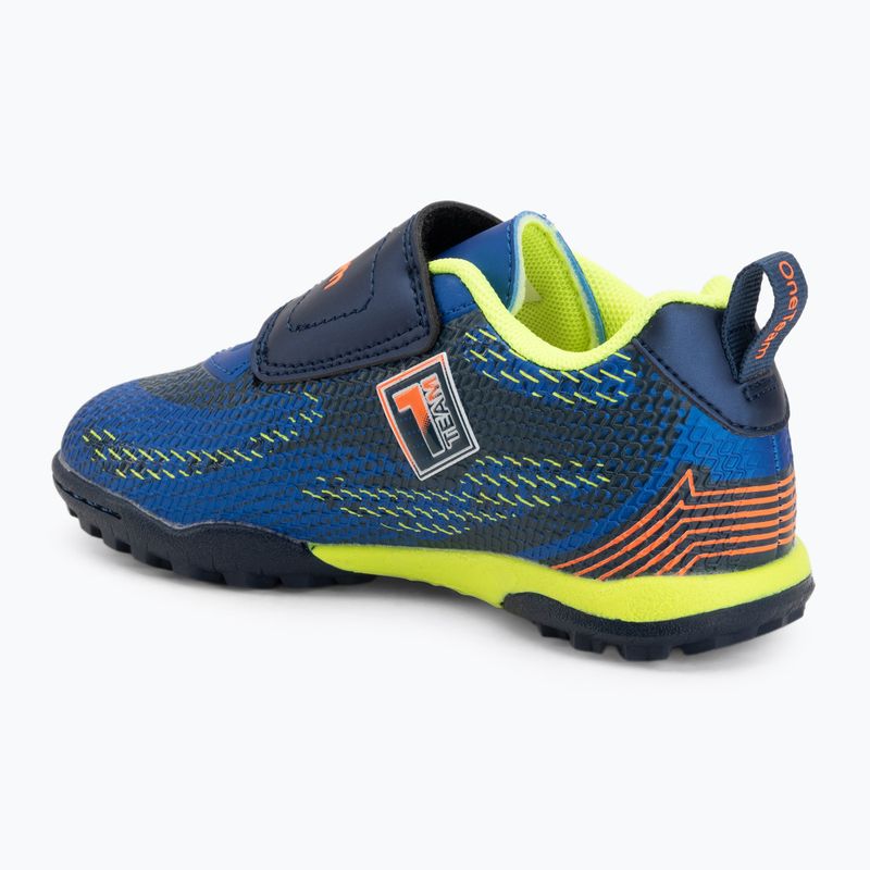 Buty piłkarskie dziecięce OneTeam Robero Junior TF granatowy/niebieski 3
