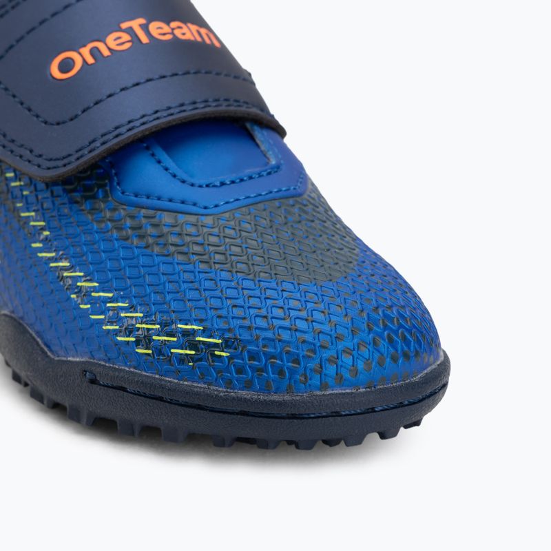 Buty piłkarskie dziecięce OneTeam Robero Junior TF granatowy/niebieski 7