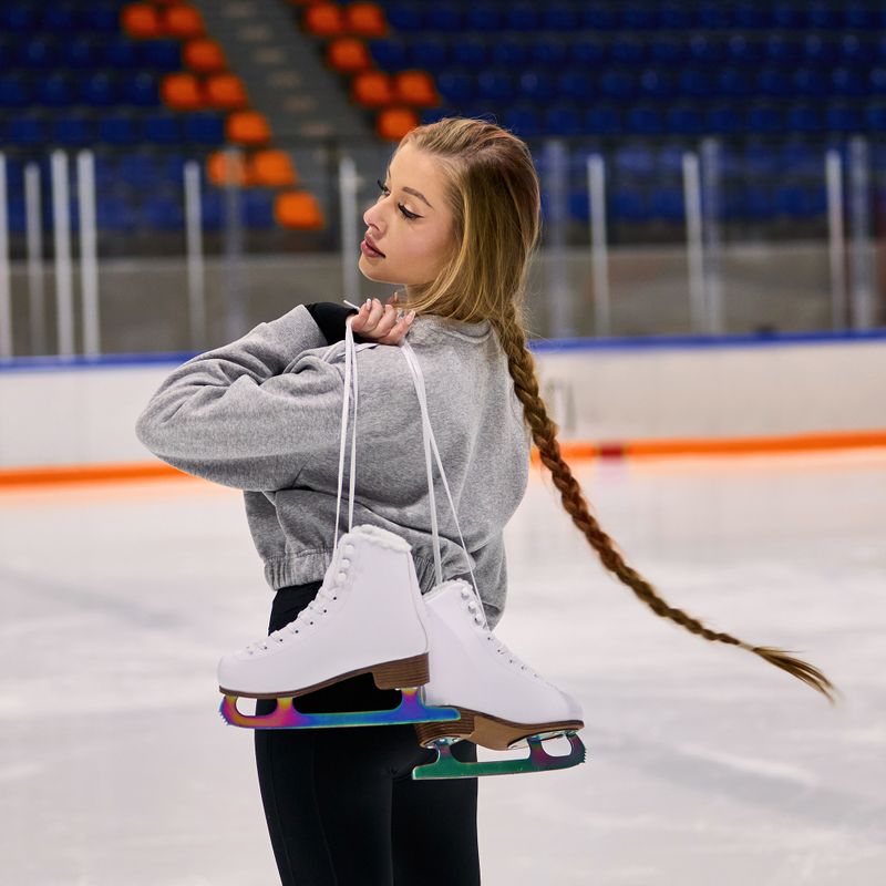 Łyżwy figurowe damskie ATTABO Lily biały 4