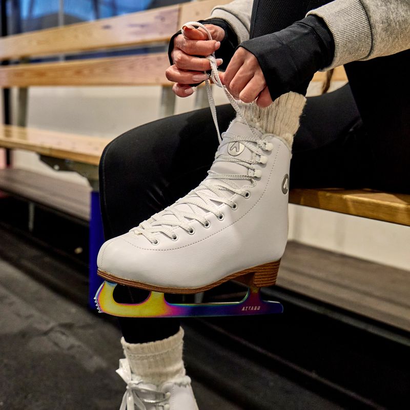 Łyżwy figurowe damskie ATTABO Lily biały 5