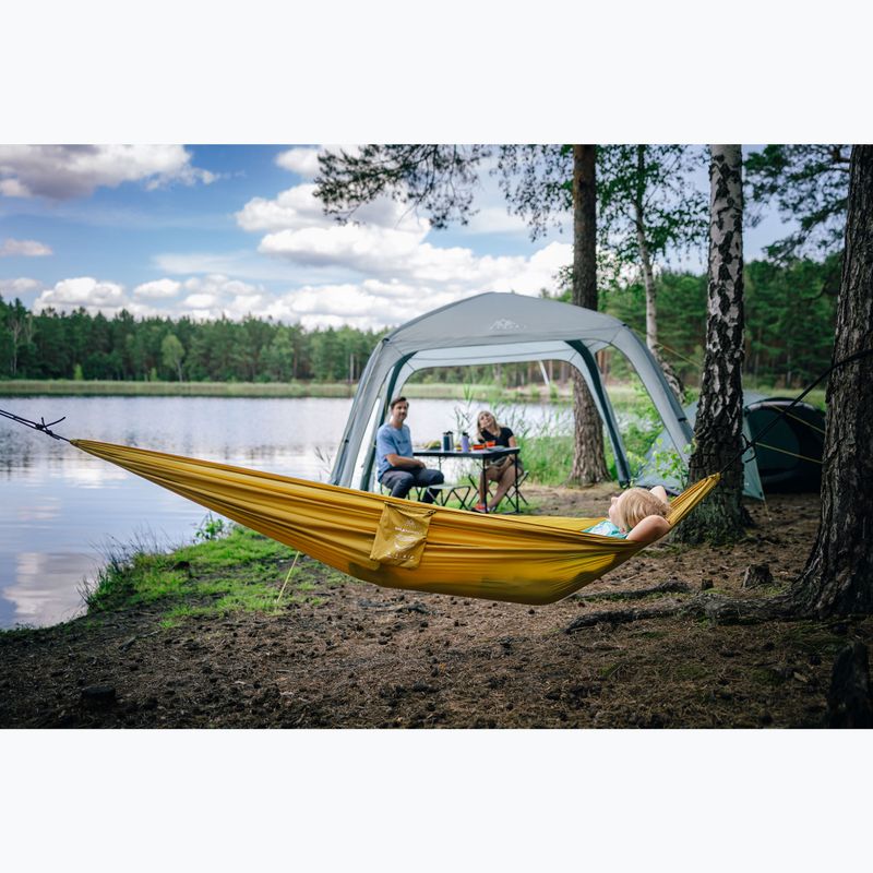 Hamak turystyczny KADVA Sailo Hammock ultralekki żółty 2