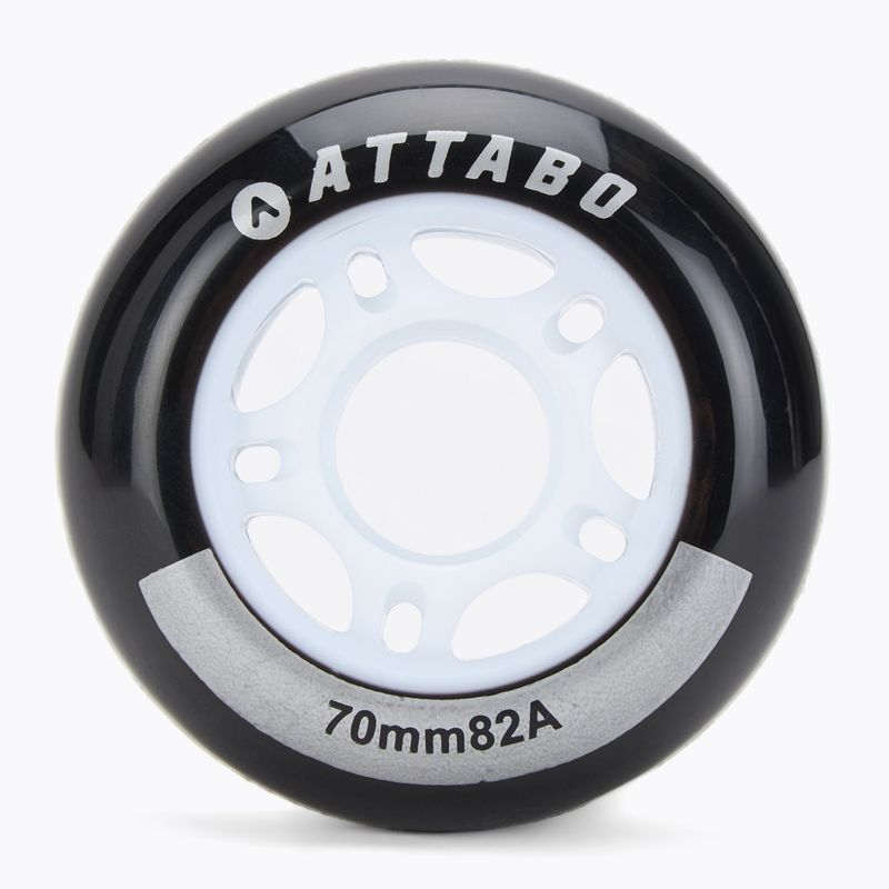 Kółka do rolek ATTABO Wheels 70 mm 4 szt. czarny