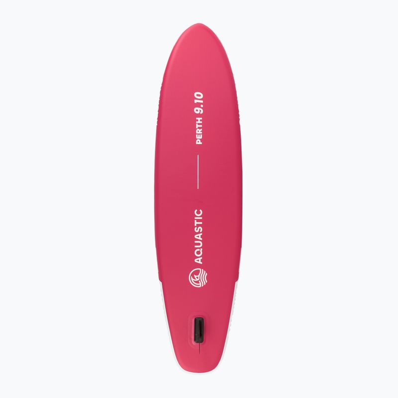 Zestaw deska SUP pompowana AQUASTIC Perth 9'10" różowy 4