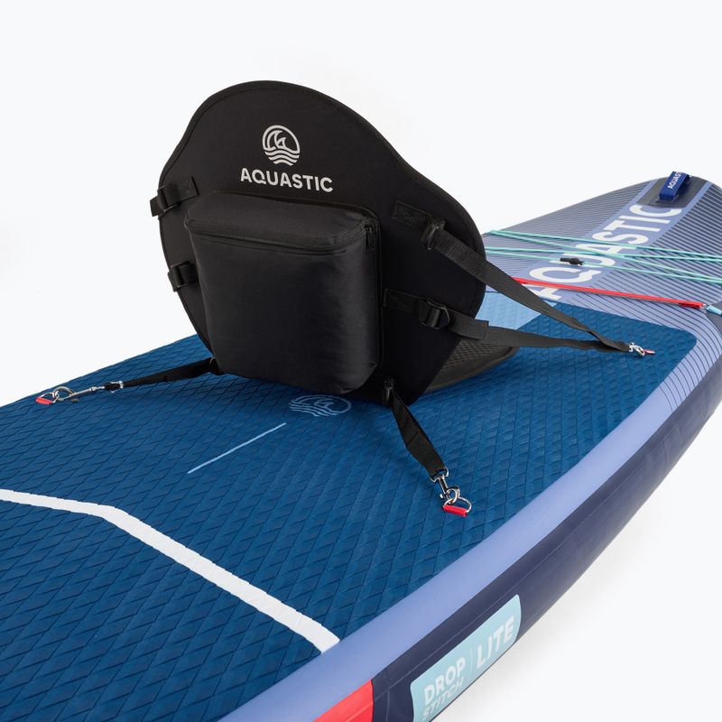 Deska SUP AQUASTIC Perth Pro 11'2" allround ciemny niebieski 14