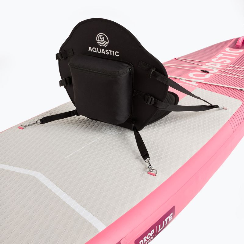 Deska SUP AQUASTIC Perth Pro 11'2" allround różowy 13