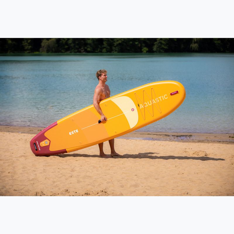 Deska SUP AQUASTIC Este 12'0" pomarańczowy 19
