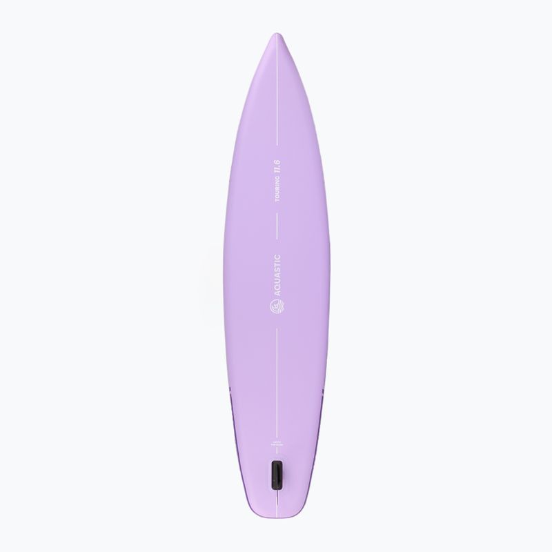 Zestaw deska SUP pompowana AQUASTIC Touring 11'6" fioletowy 4