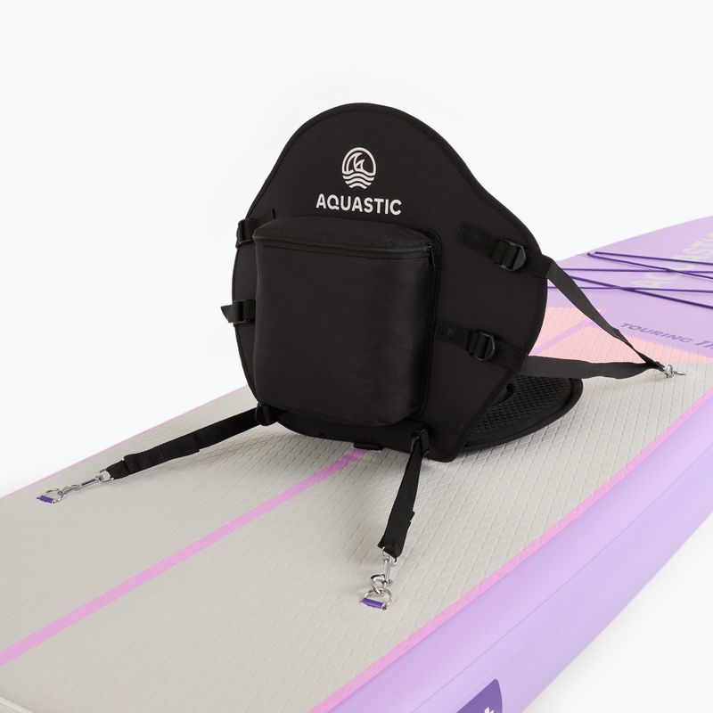 Deska SUP AQUASTIC Touring 11'6" fioletowy 13