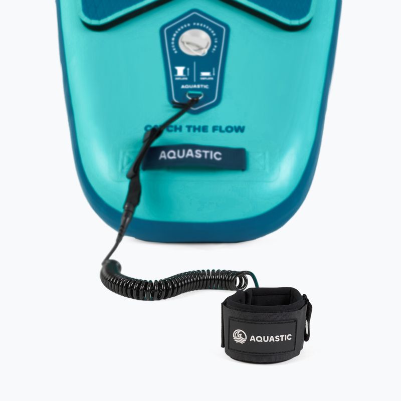 Zestaw deska SUP pompowana AQUASTIC Touring 11'6" zielony 10