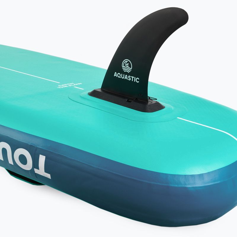 Zestaw deska SUP pompowana AQUASTIC Touring 11'6" zielony 14