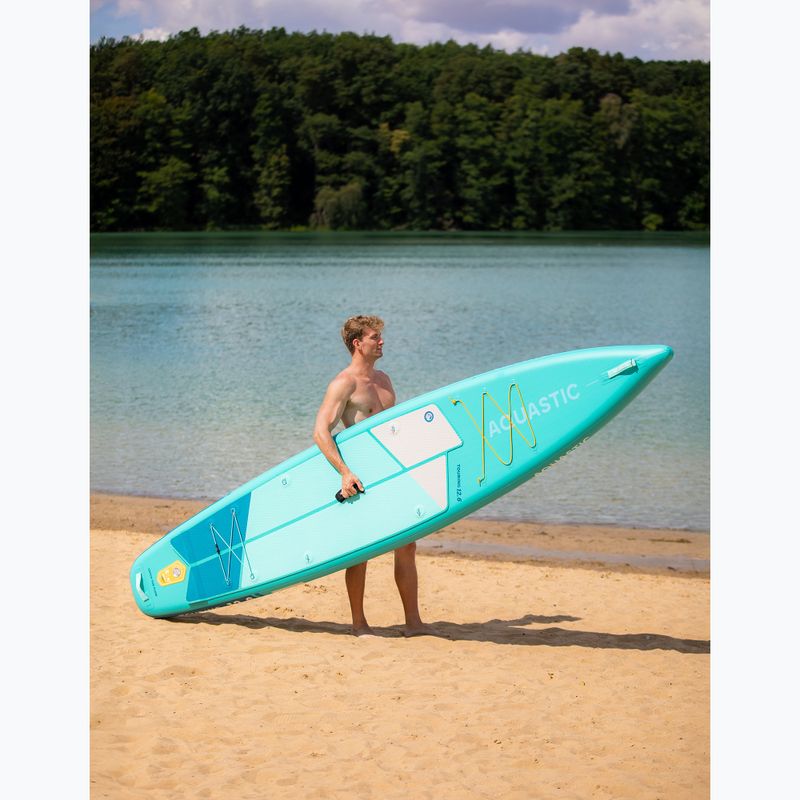 Deska SUP AQUASTIC Touring 12'6" zielony 19