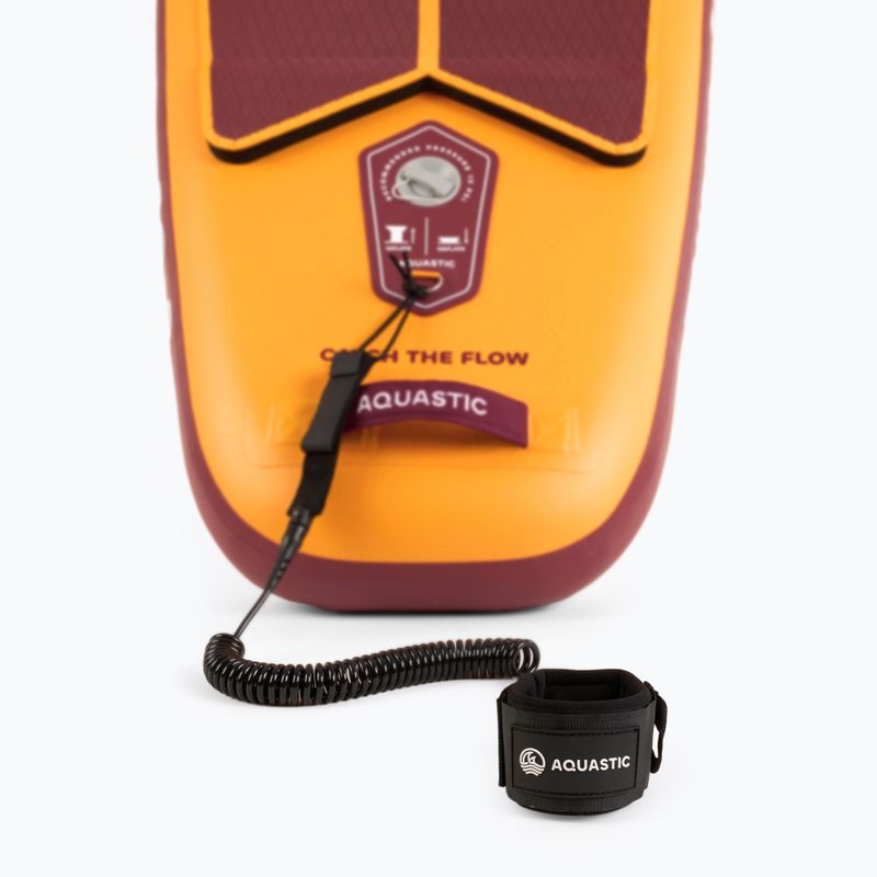 Deska SUP AQUASTIC Touring 12'6" pomarańczowy 9