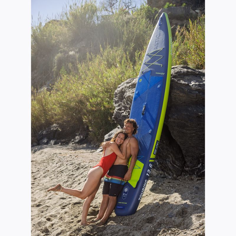 Deska SUP AQUASTIC Touring 12'6" ciemny niebieski 22