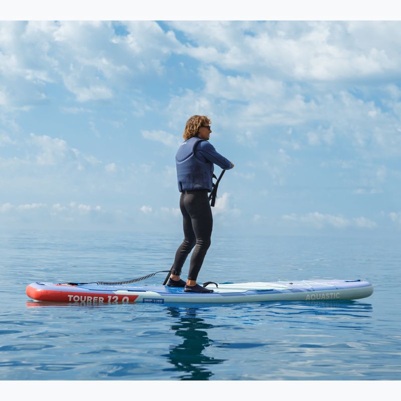 Zestaw deska SUP pompowana AQUASTIC Tourer 12'0" 2-os niebieski 24