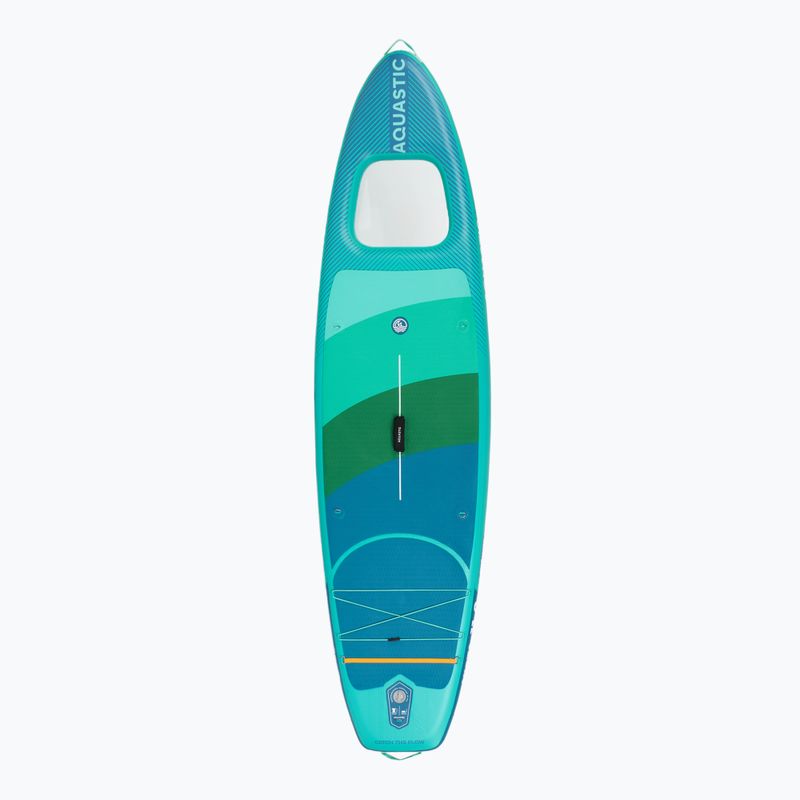 Zestaw deska SUP pompowana AQUASTIC Vista 11'2" zielony 3