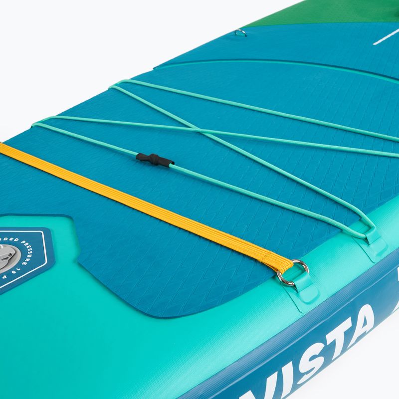 Zestaw deska SUP pompowana AQUASTIC Vista 11'2" zielony 8