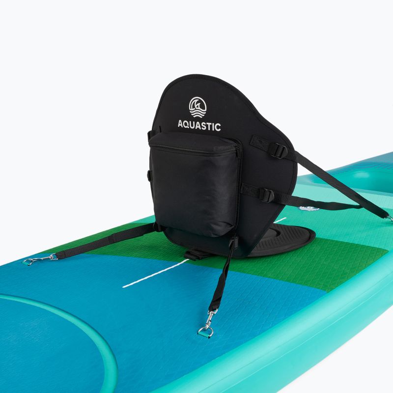 Zestaw deska SUP pompowana AQUASTIC Vista 11'2" zielony 15