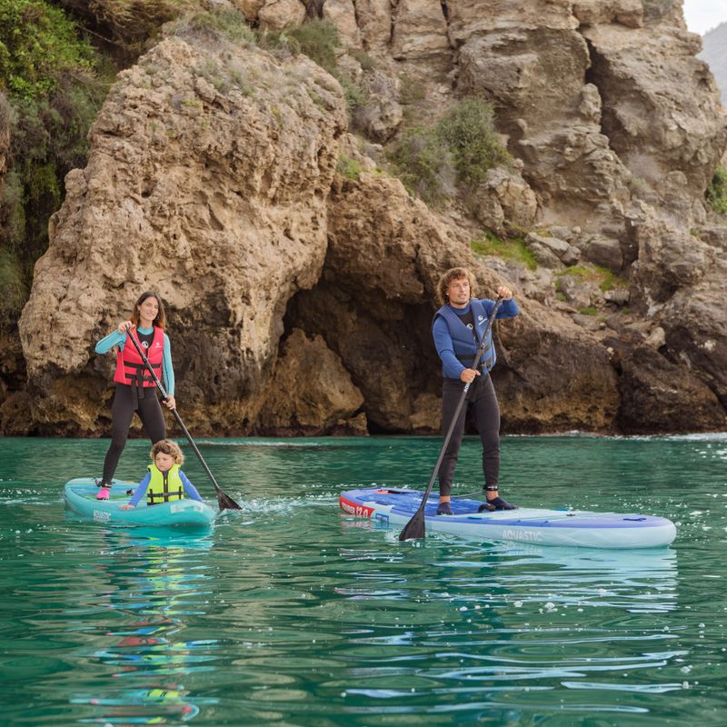 Zestaw deska SUP pompowana AQUASTIC Vista 11'2" zielony 25