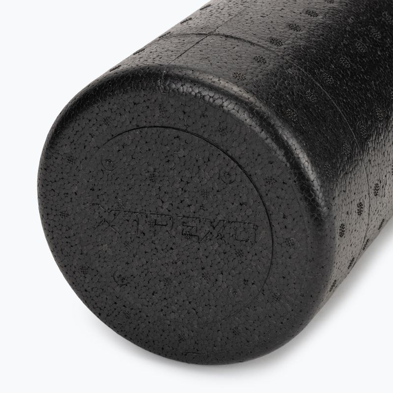 Wałek do masażu XTREXO Professional 45 cm czarny 4