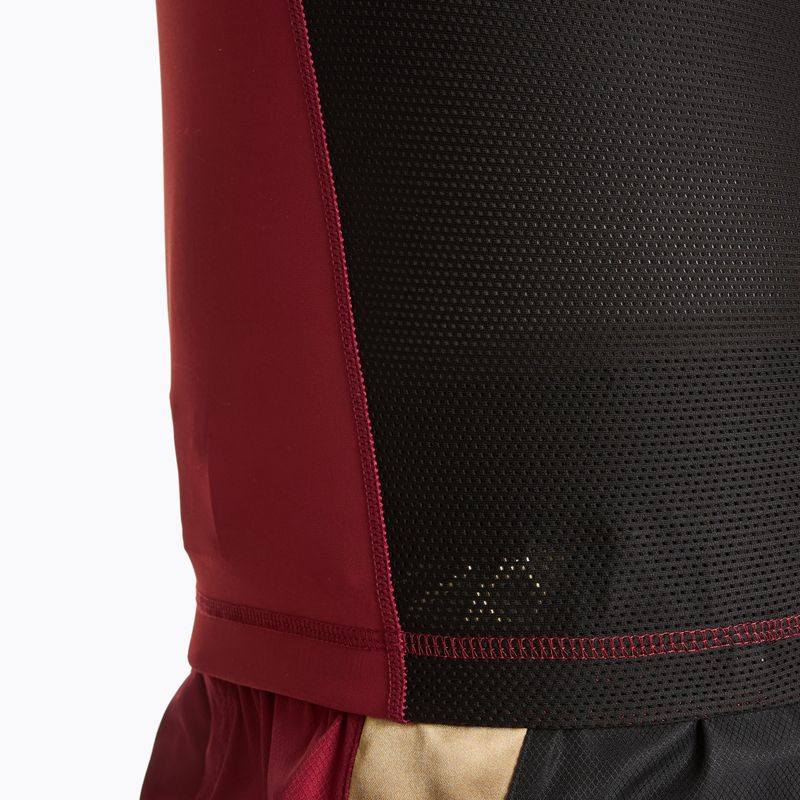 Koszulka treningowa męska rashguard HOOK FIGHTING Base czerwony 5