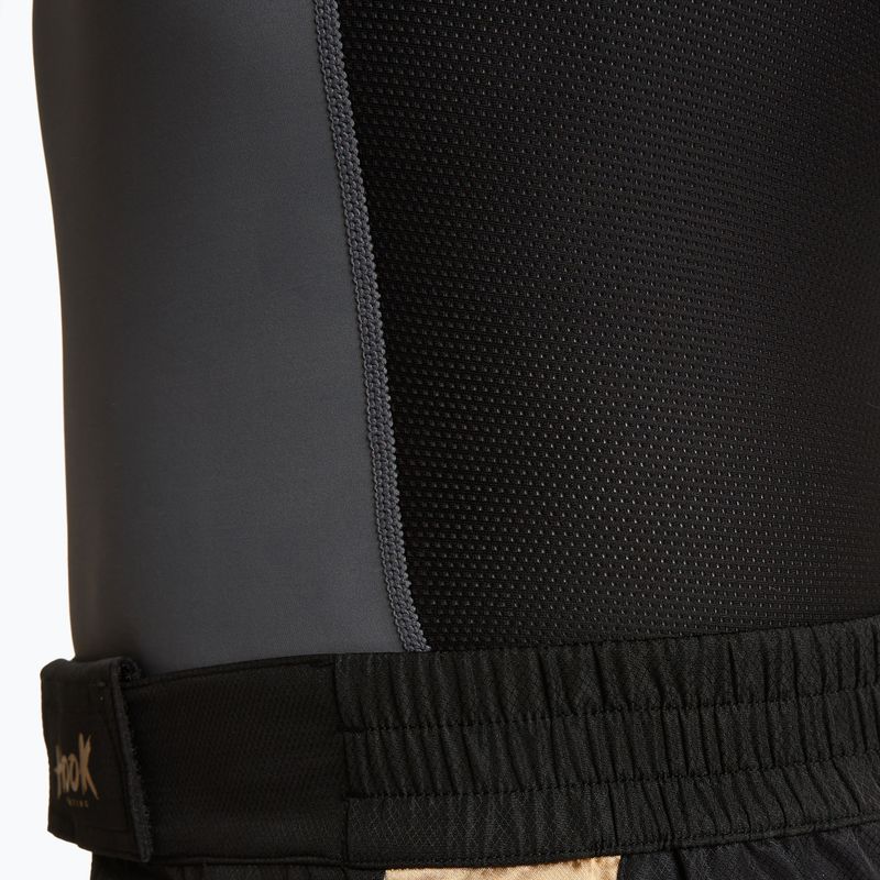 Koszulka treningowa męska rashguard HOOK FIGHTING Base czarny 7