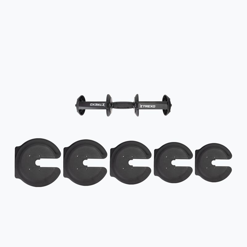 Hantel regulowany XTREXO Nowa generacja TXO-B4W001 40 kg czarny 11