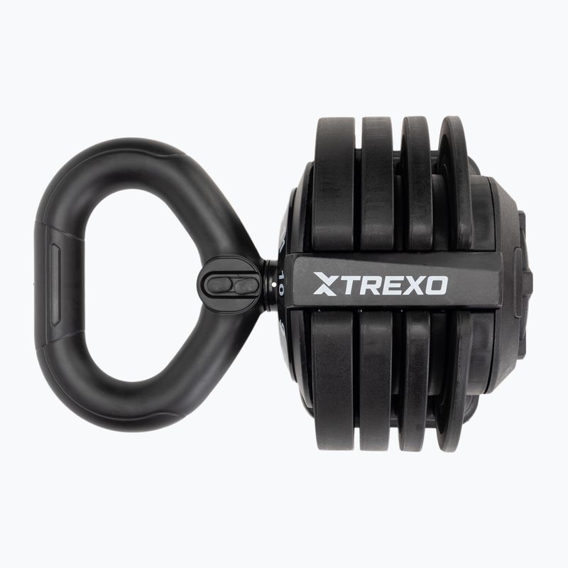 Kettlebell regulowany XTREXO TXO-B4W004 12 kg czarny 10