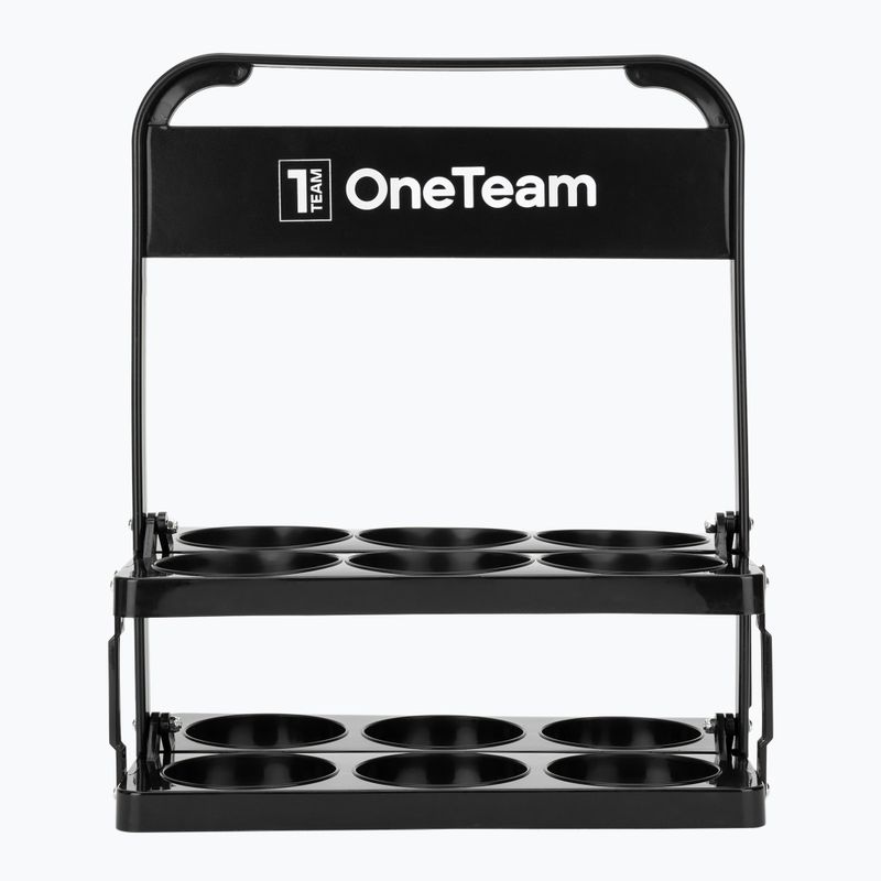 Koszyk na bidony OneTeam Water Bottle Carries czarny 2