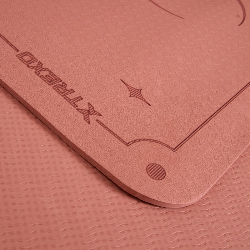 Mata do jogi XTREXO EcoGrip 6mm XTREXO TXO-B4Z001-RD czerwony 5