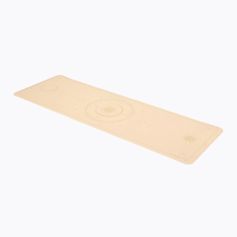 Mata do jogi TREXO EcoGrip 6mm TXO-B4Z001-BZ jasny brąz 2