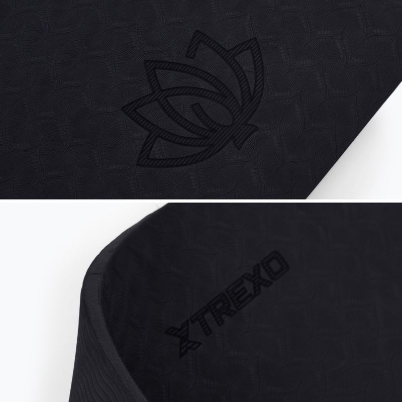 Mata fitness TREXO comfort 10 mm TXO-B4Z003-BL grafitowy 3