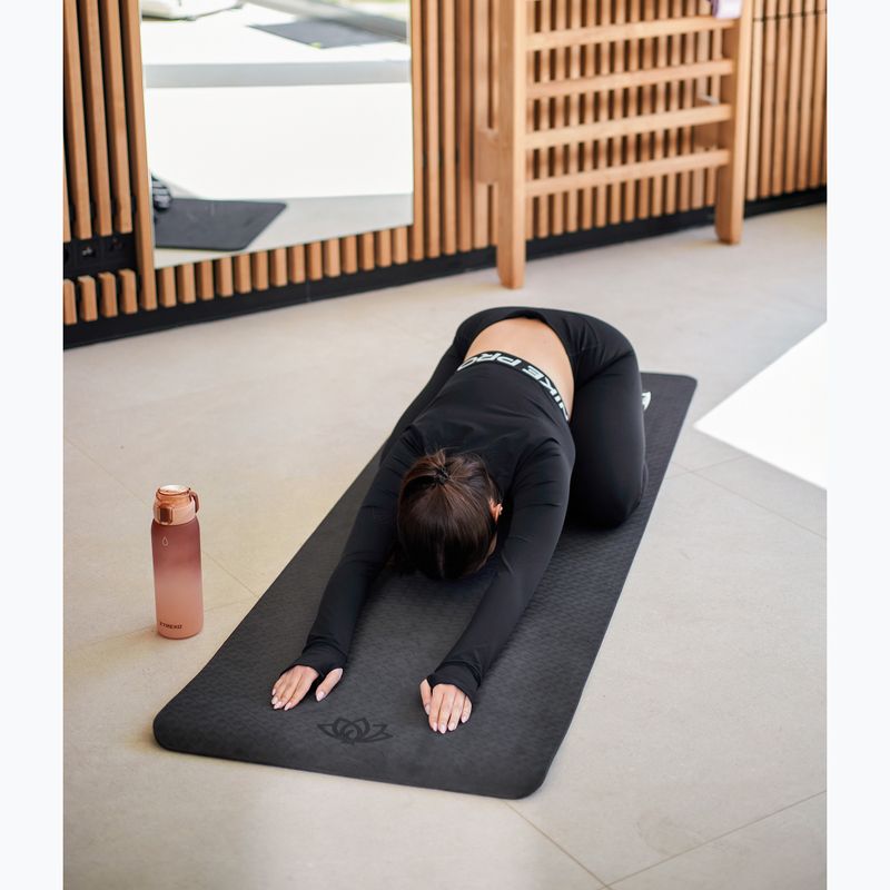 Mata fitness TREXO comfort 10 mm TXO-B4Z003-BL grafitowy 5