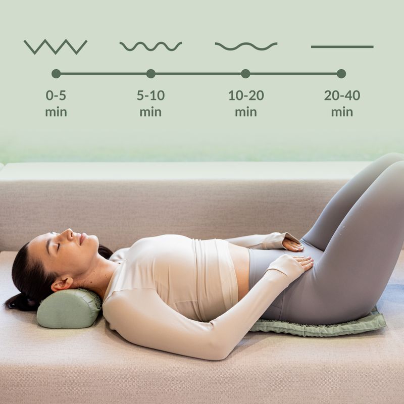 Mata do akupresury XTREXO z poduszką TXO-B4Z004-GN zielony 10