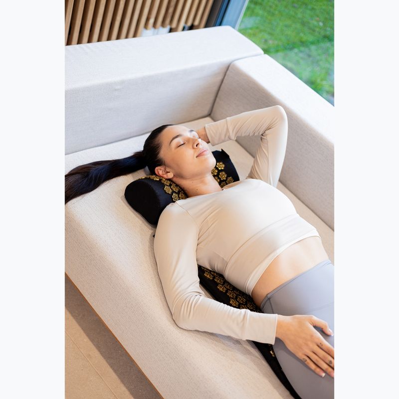 Mata do akupresury XTREXO z poduszką TXO-B4Z004-BK czarny 3