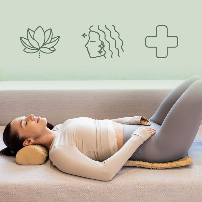 Mata do akupresury XTREXO z poduszką TXO-B4Z004-BZ brązowy 7