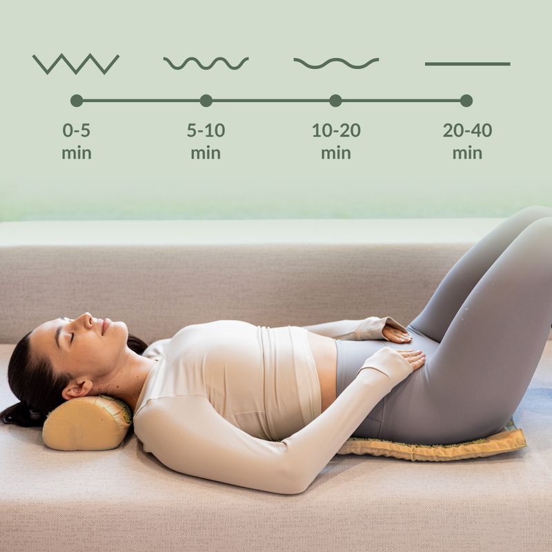 Mata do akupresury XTREXO z poduszką TXO-B4Z004-BZ brązowy 10