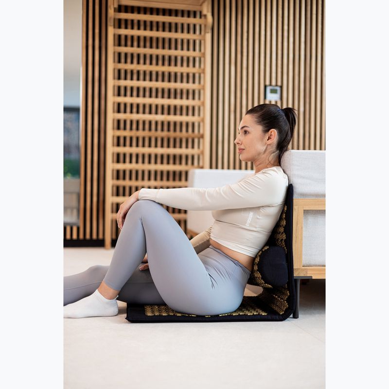 Mata do akupresury XTREXO duża z poduszką TXO-B4Z005-BK czarny 12