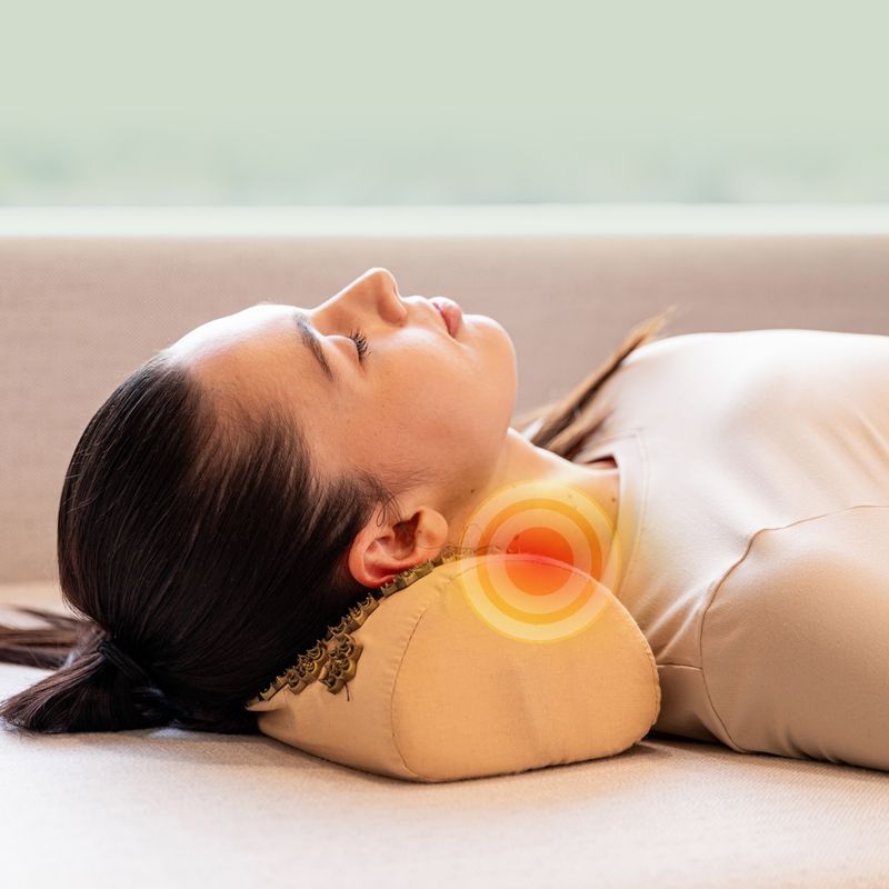 Mata do akupresury XTREXO duża z poduszką TXO-B4Z005-BZ brązowy 8