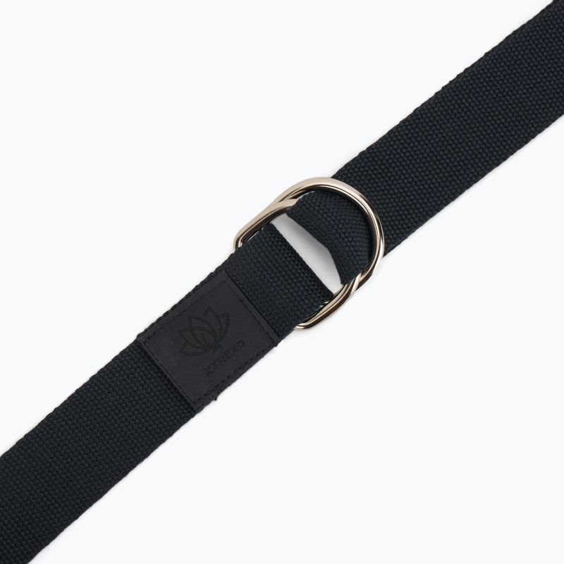 Pasek do jogi XTREXO TXO-B4Z026-CH grafitowy 2