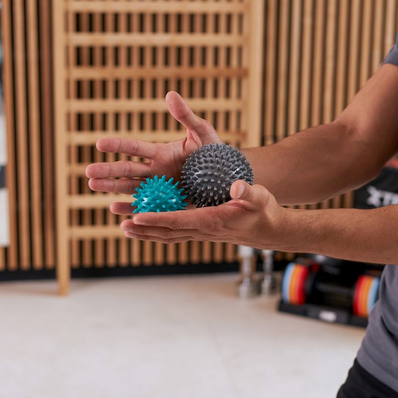 Piłka sensoryczna XTREXO TXO-B4Z032-GN turkusowy 6